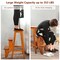 3-Step Folding Ladder Stool Bench 3-in-1 Rubber Wood Heavy Duty